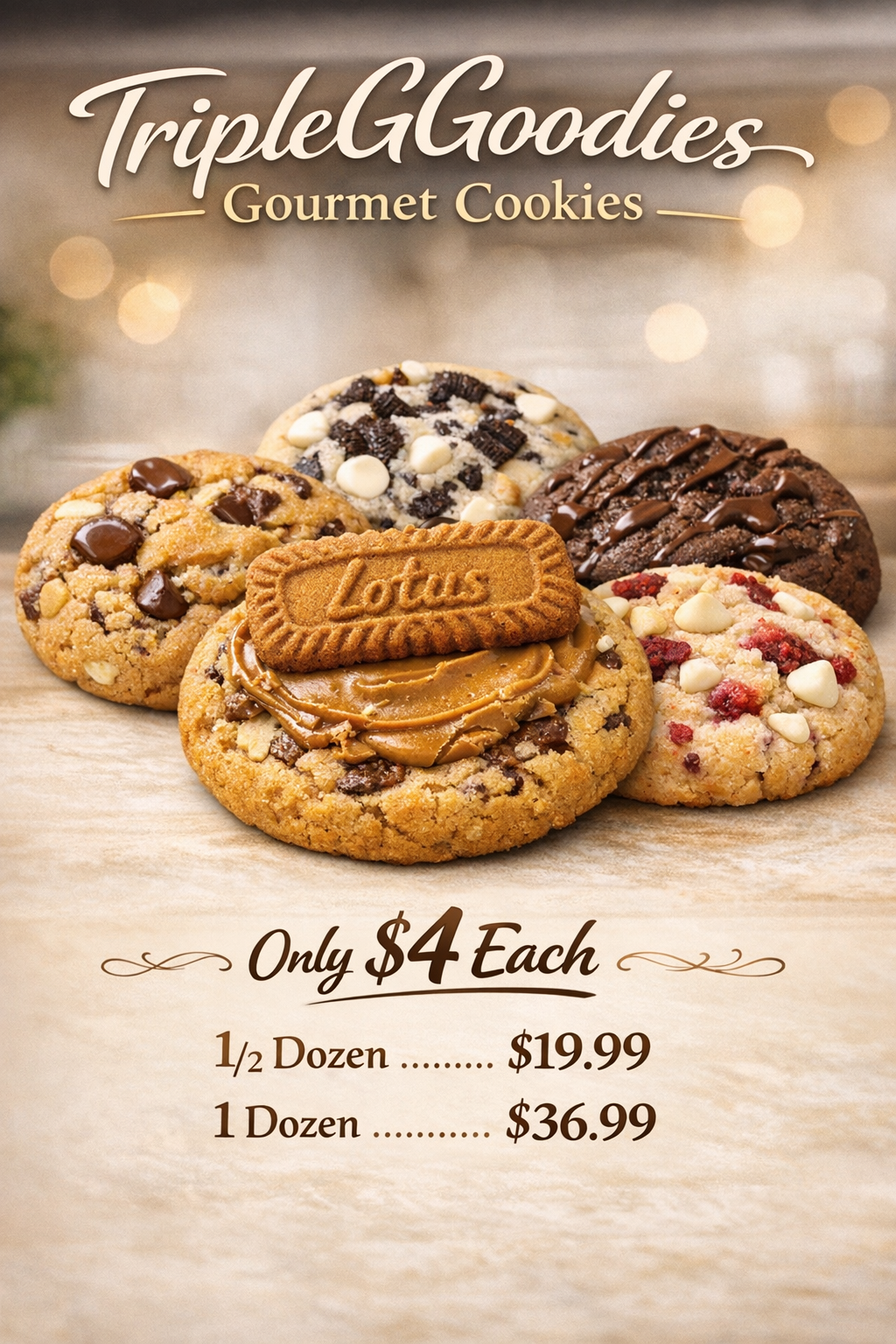 $4 Cookie – TripleGGoodies