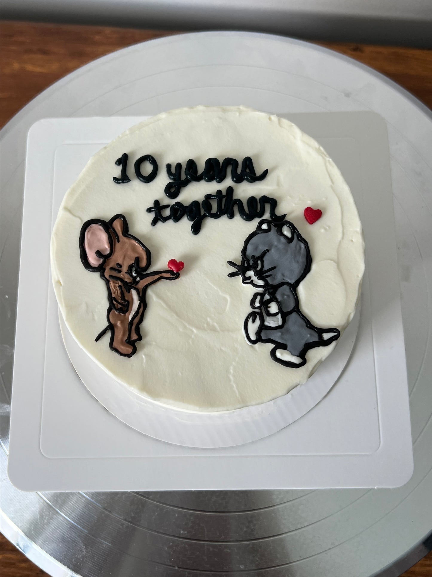 6" Single Layer Smash Cake