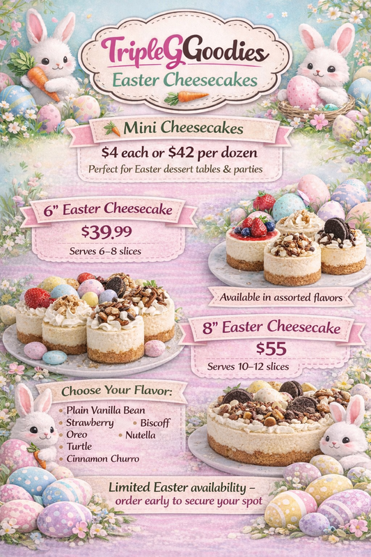 Easter Cheesecakes