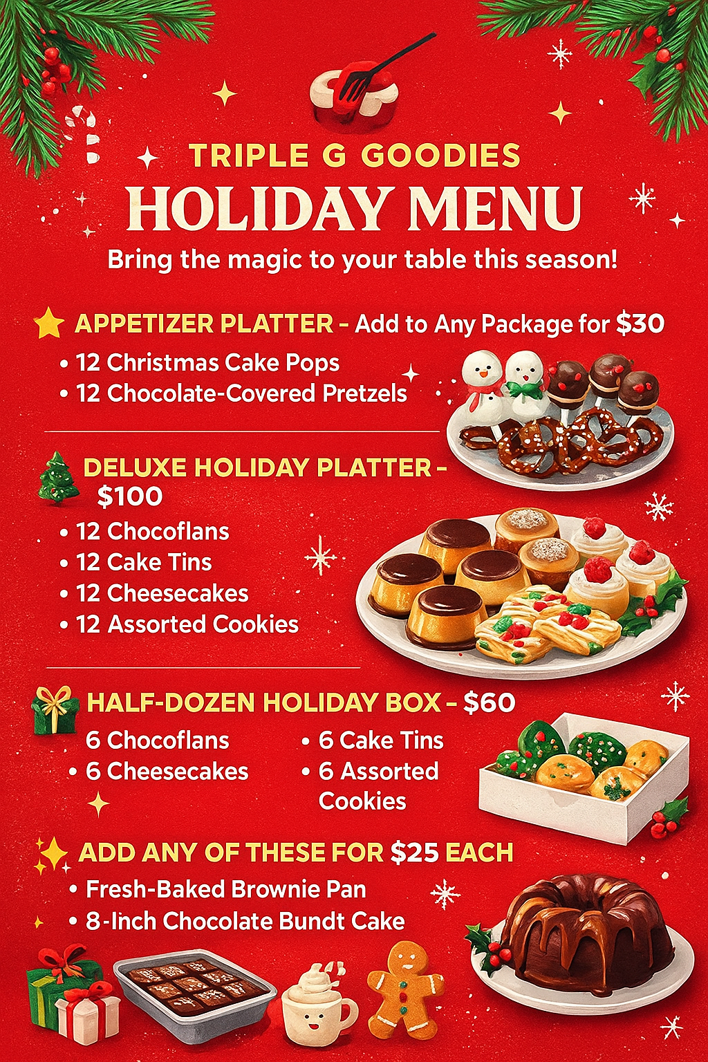 Deluxe Holiday Platter