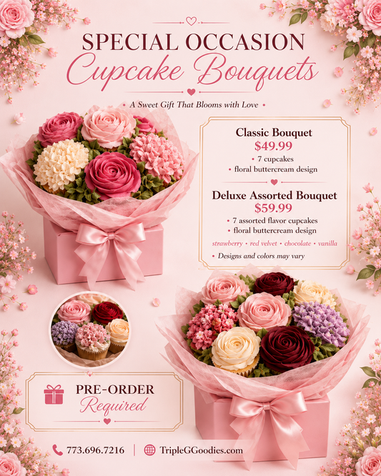 Floral Cupcake Bouquets